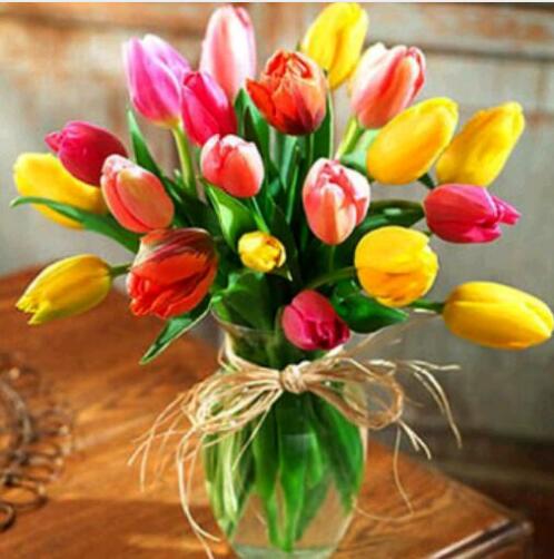 Flower Diamond Painting Kit - DIY Flower-8