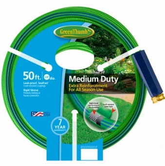 Green Thumb All-Weather Garden Hose Medium-Duty