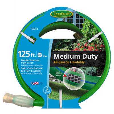 Green Thumb All-Weather Garden Hose Medium-Duty