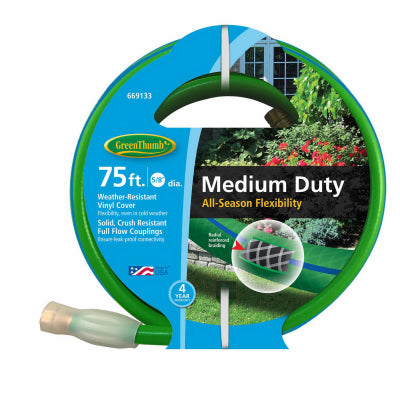 Green Thumb All-Weather Garden Hose Medium-Duty