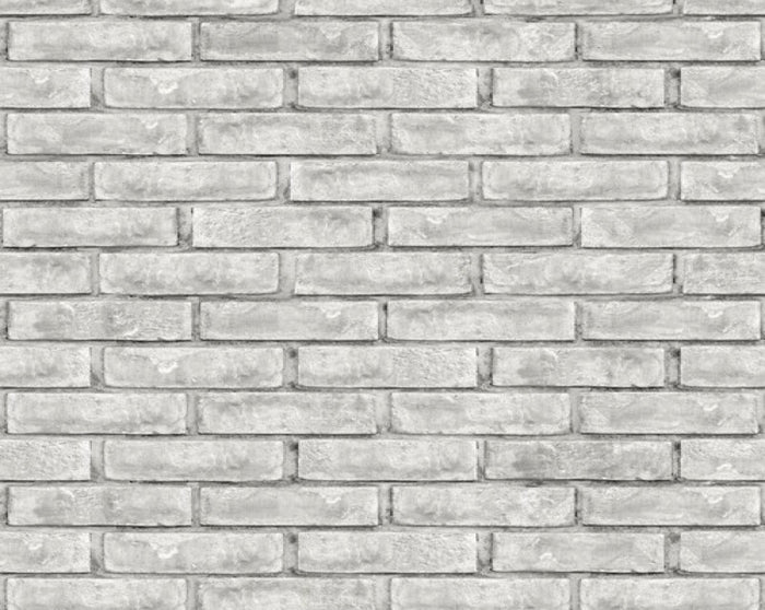 Grey Brick Wall Panel 250mm x 2.6m x 8mm (Pack of 4)