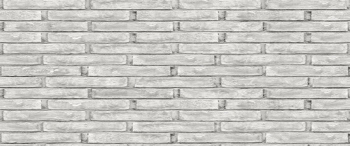 Grey Brick Wall Panel 250mm x 2.6m x 8mm (Pack of 4)