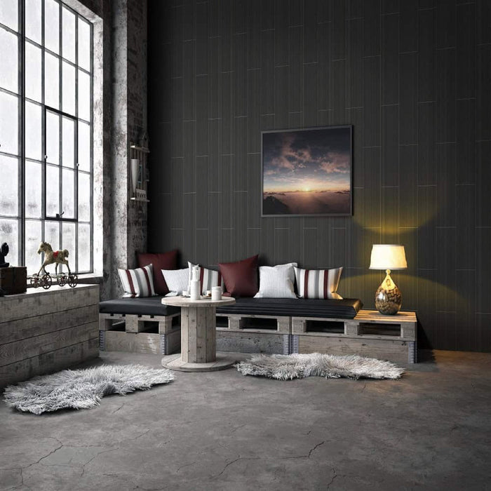 Havana Dark Brown Tile Effect Wall Panel | 250mm x 2.6m x 8mm (Pack of 4)