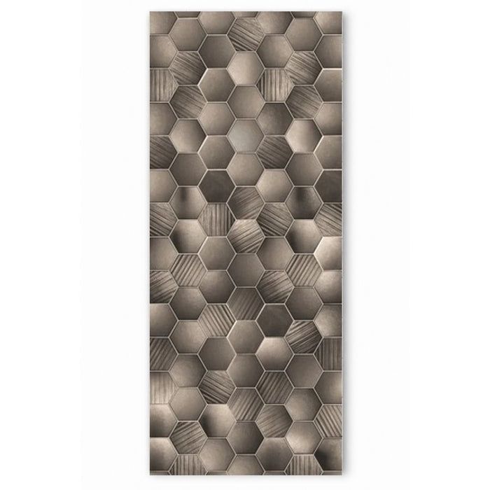 Hexagon Dream Bronze Modern Wall Panel | 1000mm x 2.4m x 10mm