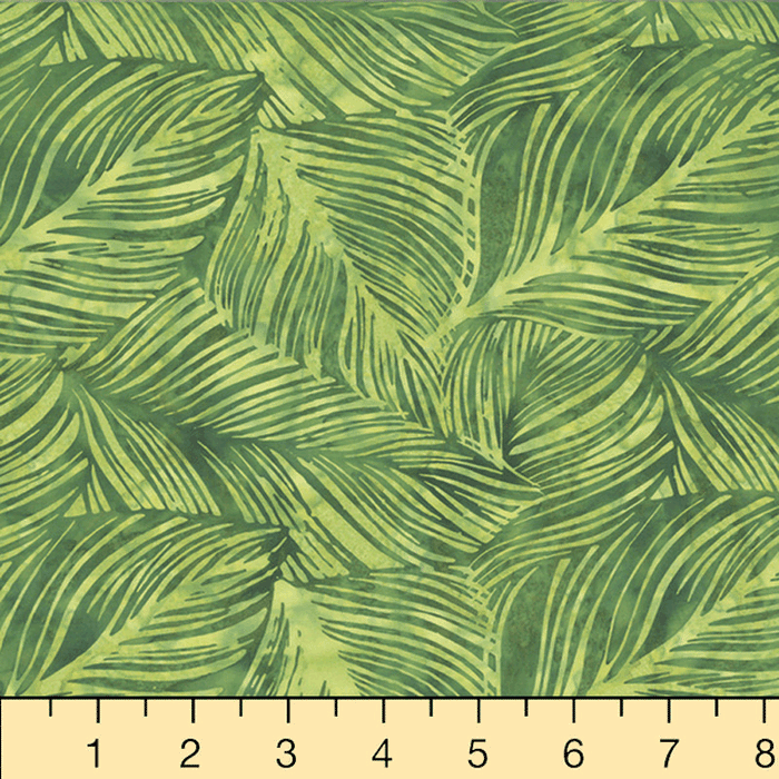 Large Leaf Batik - Peter