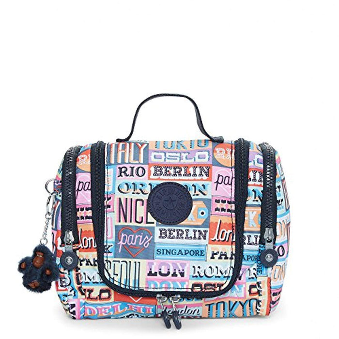 Kipling Connie Hanging Toiletry Bag - Hello Weekend Print