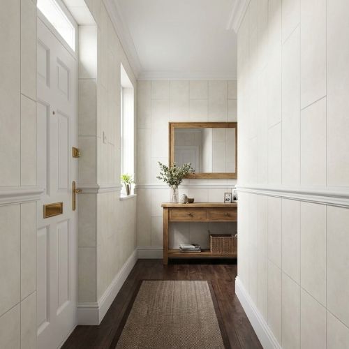 Klassic Tile Light Grey Matt Wall Panel 1000mm x 2.4m x 10mm