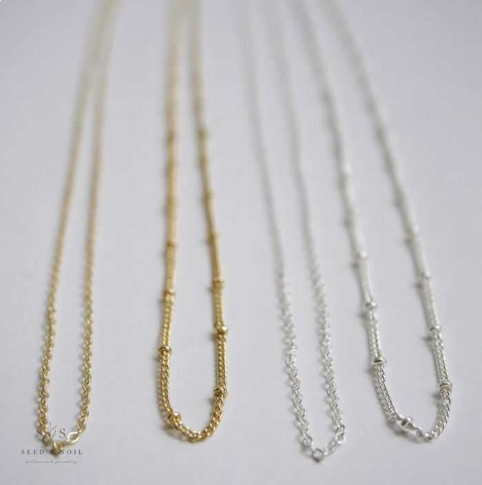 Large Teardrop Necklace - Wild Daisy