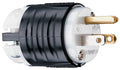 Legrand Pass & Seymour 15A, 125V Extra-Hard Use Spec-Grade Plug White Face