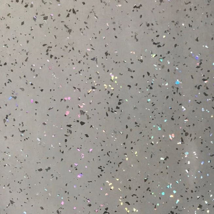 Light Grey Platinum Sparkle Wall Panel | 250mm x 2.6m x 8mm (Pack of 4)