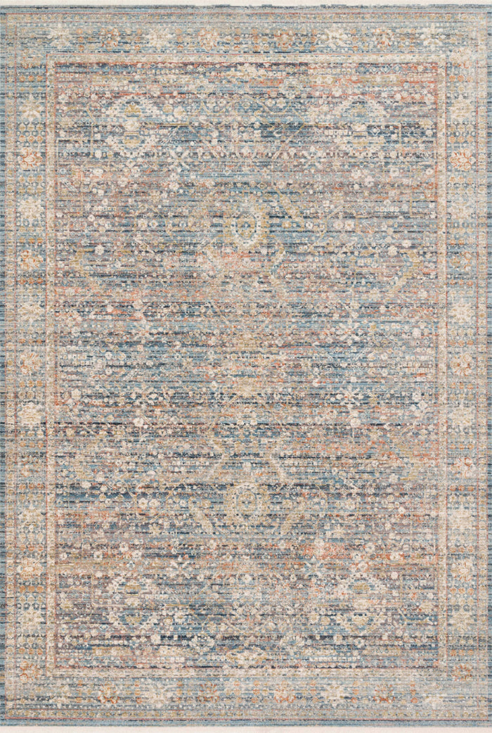 Loloi Claire Rug | Blue / Sunset Loloi