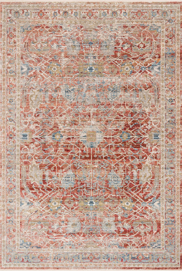 Loloi Claire Rug | Red / Ivory Loloi