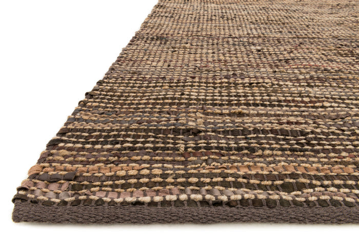 Loloi Edge Rug | Brown Loloi