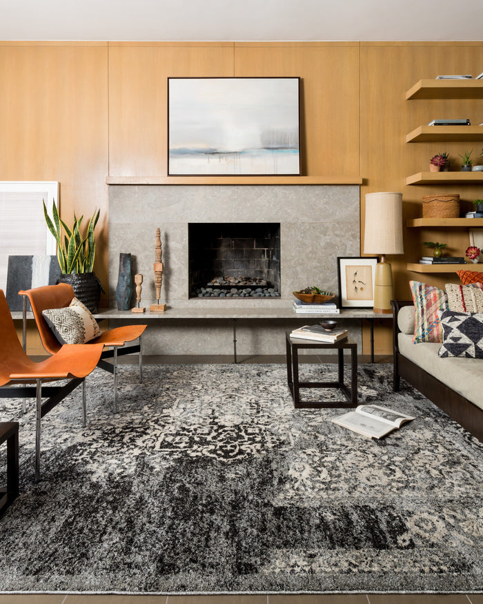 Loloi Emory Rug | Black / Ivory Loloi