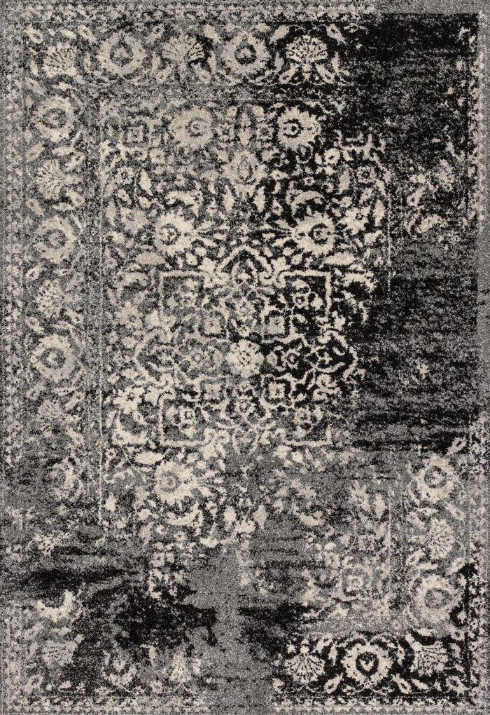 Loloi Emory Rug | Black / Ivory Loloi