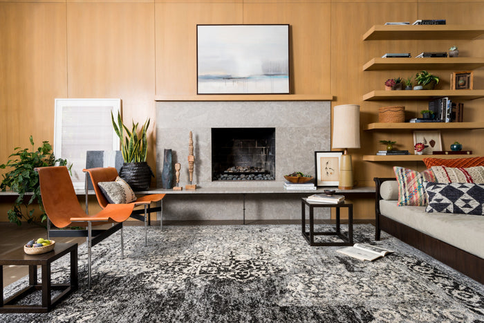 Loloi Emory Rug | Black / Ivory Loloi
