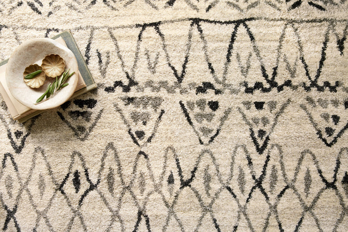 Loloi Emory Rug | Heather Gray / Black Loloi