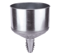 Lubrimatic 8 Quart Galvanized Steel Lock-On Tractor Funnel