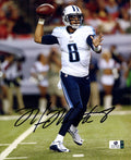 Marcus Mariota Tennessee Titans Signed Autographed 8" x 10" Photo Global COA