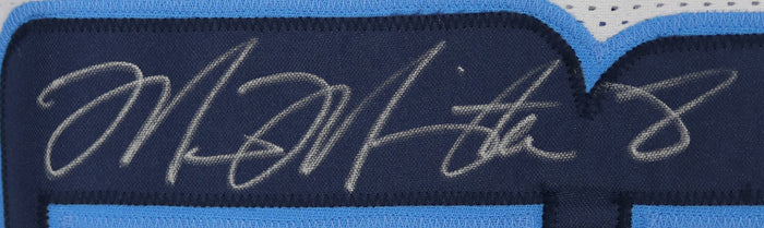 Marcus Mariota Tennessee Titans Signed Autographed White #8 Custom Jersey Global COA