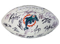 Miami Dolphins 2015 Team Signed Autographed White Panel Logo Football Authenticated Ink COA Tannehill