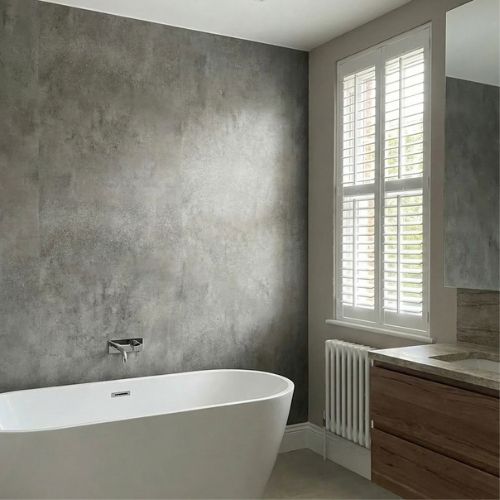 Midnight Stone Graphite Wall Panel 250mm x 2.6m x 8mm (Pack of 4)