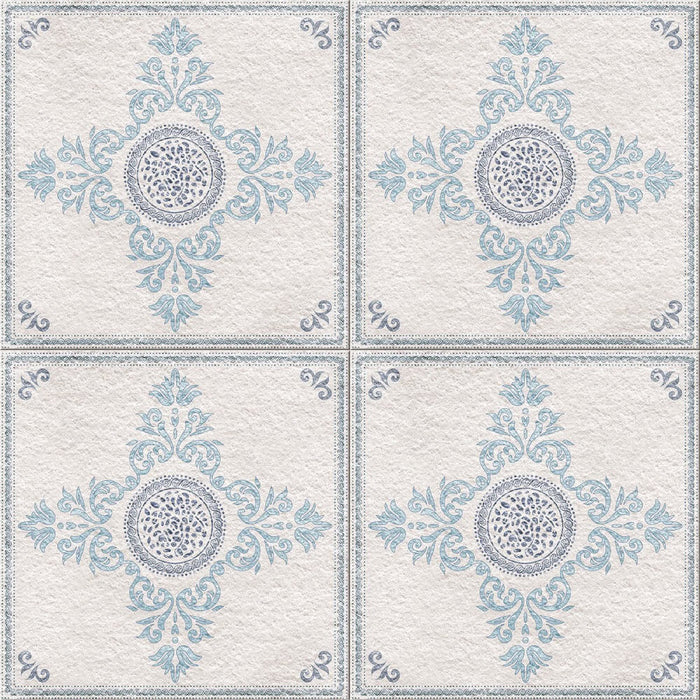 Modern Blue Tile Wall Panel | 400mm x 2.6m x 8mm (Pack of 4)