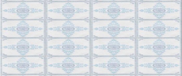 Modern Blue Tile Wall Panel | 400mm x 2.6m x 8mm (Pack of 4)