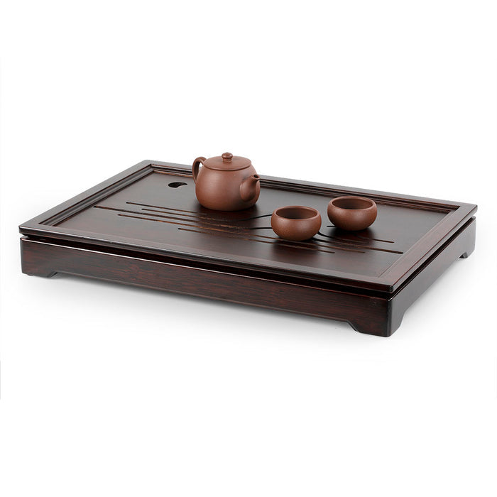 Moon&Mountains Bamboo Tea Tray 19.5*13.3*2.6in(49.5*33.8*6.5cm)