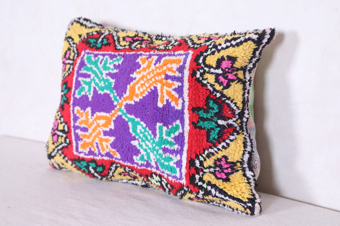 Moroccan kilim pillow 12.5 INCHES X 18.1 INCHES