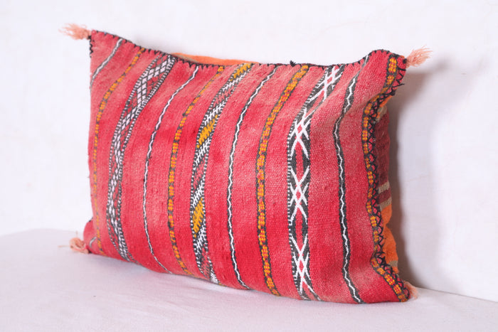 Moroccan kilim pillow 16.1 INCHES X 22.4 INCHES