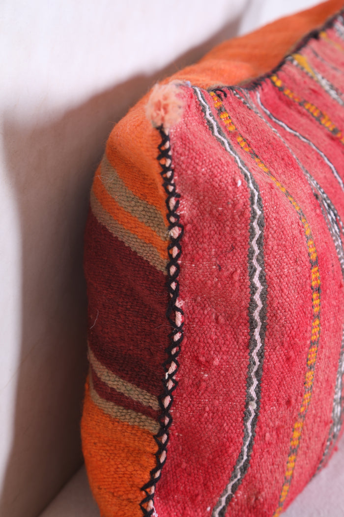 Moroccan kilim pillow 16.1 INCHES X 22.4 INCHES