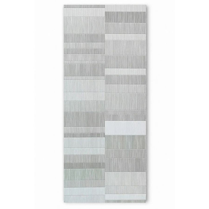 Nassau Silver Brick Wall Panel 250mm x 2.6m x 8mm (Pack of 4)