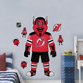 New Jersey Devils Repositionable Wall Decal Set - Mascot