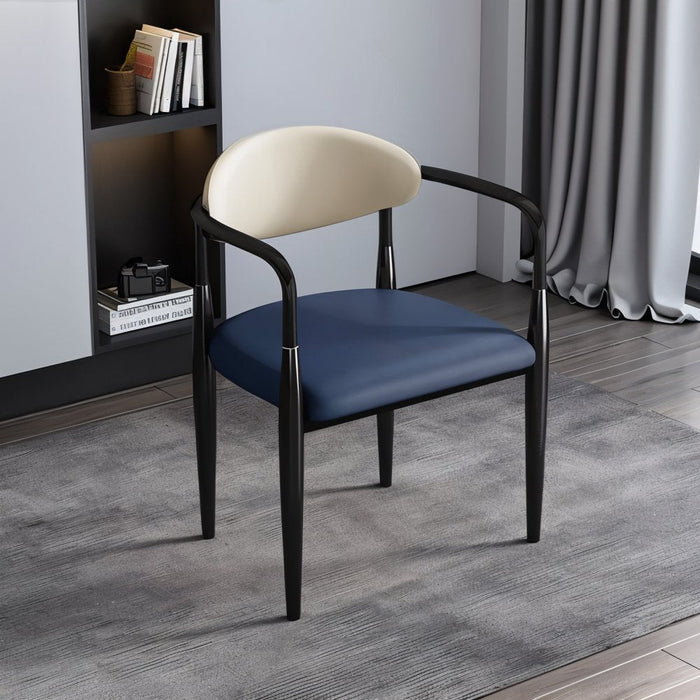 Ofian Accent Chair - 20.8" x 29.5 / 53 x 75cm / Blue - Level Decor