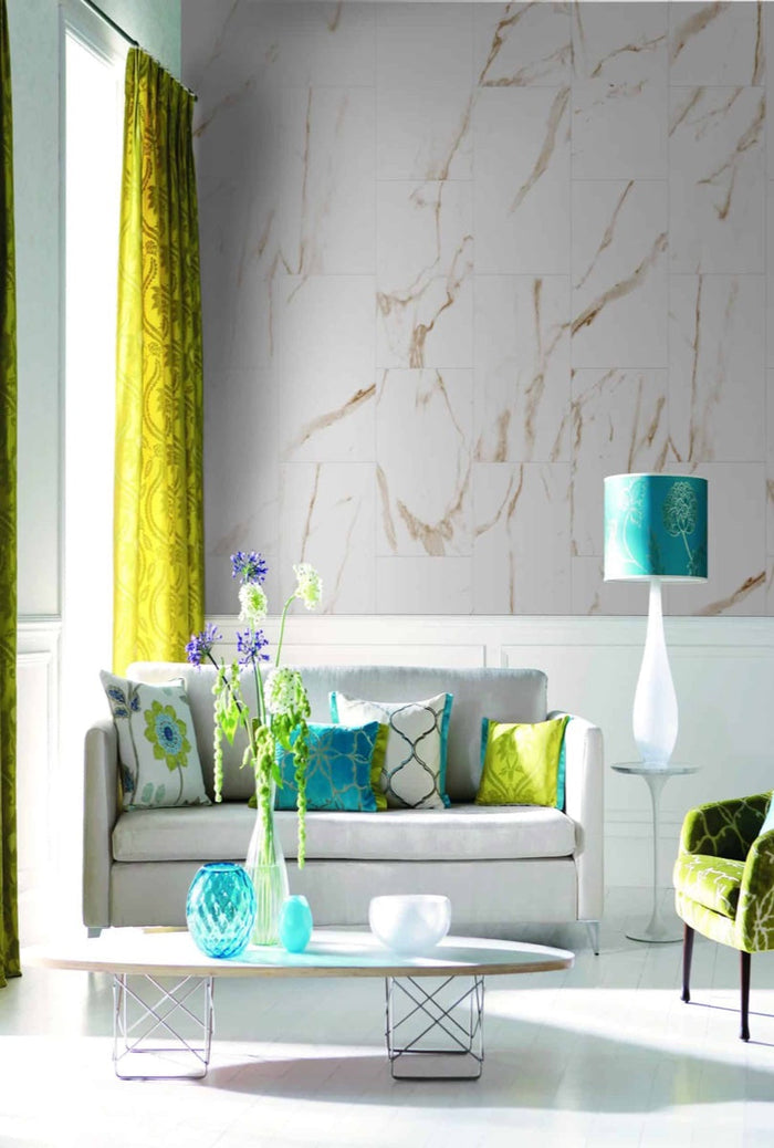 Onxy Beige Tile Effect Wall Panel | 400mm x 2.6m x 8mm (Pack of 4)