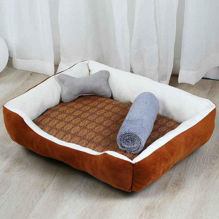 Orthopedic Cozy Retreat Dog Bed – Ultra Soft & Washable