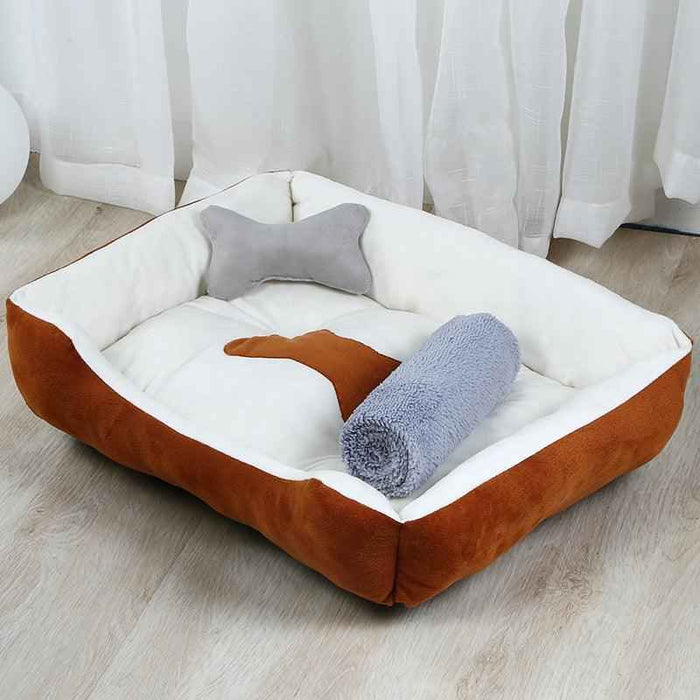 Orthopedic Cozy Retreat Dog Bed – Ultra Soft & Washable