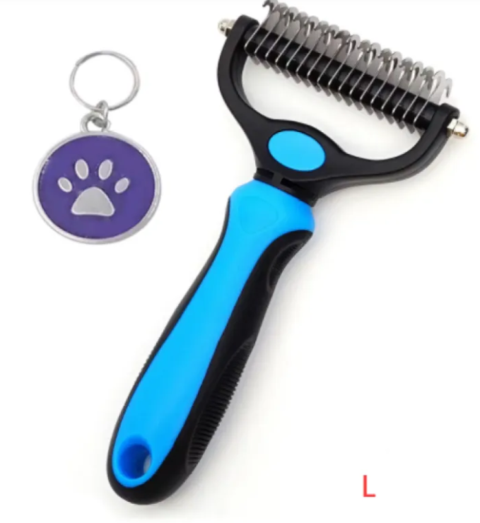 Blue (WIth dog tag) / L