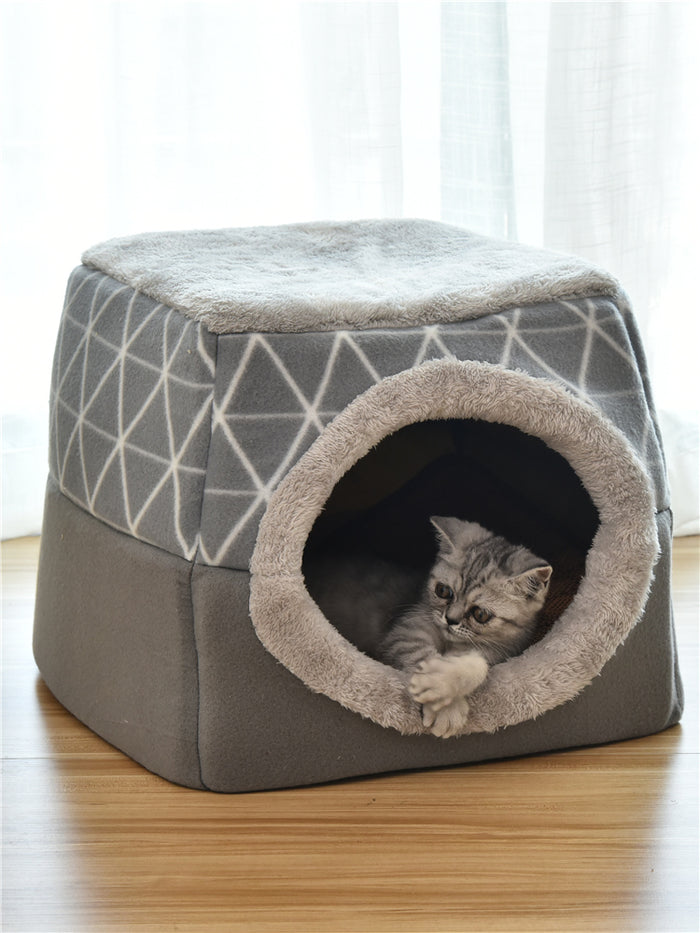 Pet Dog Cat Bed Villa
