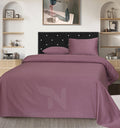 Plain Double Bed Sheet Design NC-S 156 - Nishat Creative Store
