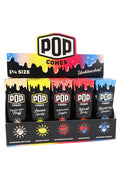 Pop Cones 2.0 25-count 1¼ display with assorted flavors including Watermelon Sugar and Mixed Berry.