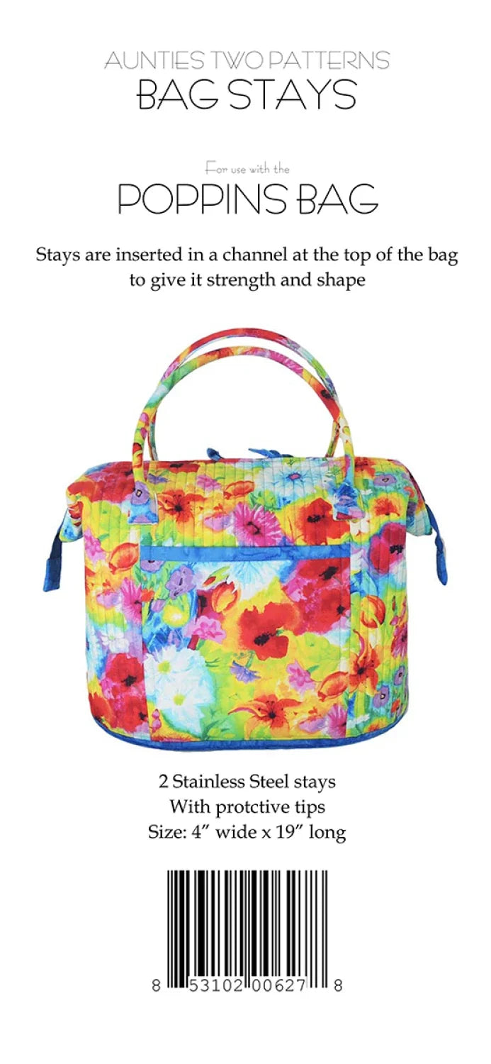 Poppins Bag Metal Stays