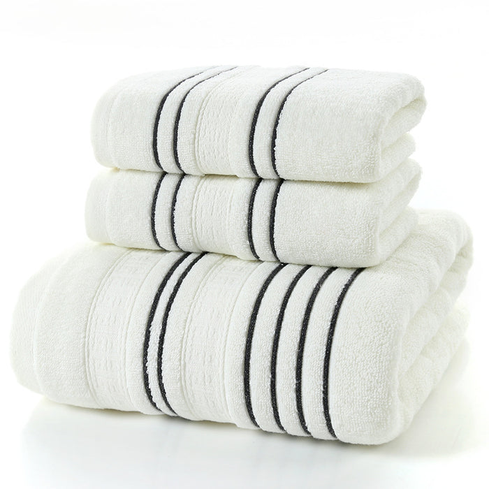 Premium 100% Cotton Bath Towel Set — Soft & Absorbent