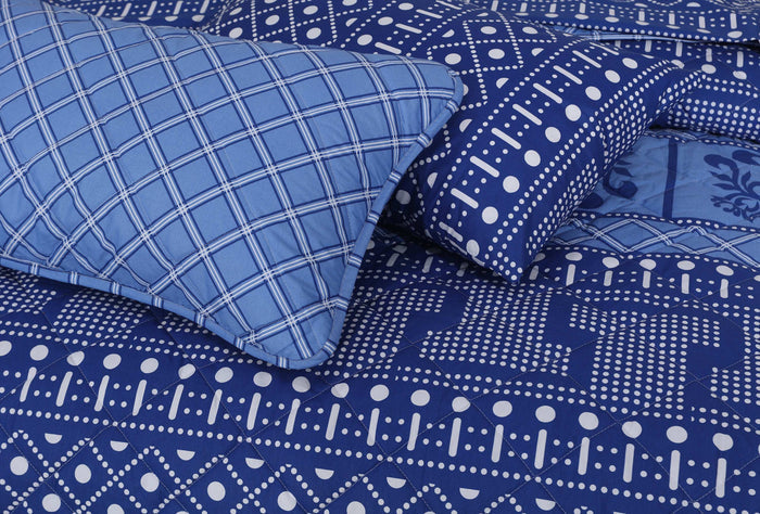 Quilted Comforter Set 6 Pcs Design 892 - Nishat Creative Store