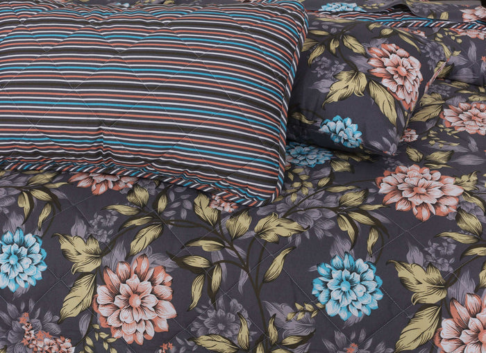 Quilted Comforter Set 6 Pcs Design 897 - Nishat Creative Store