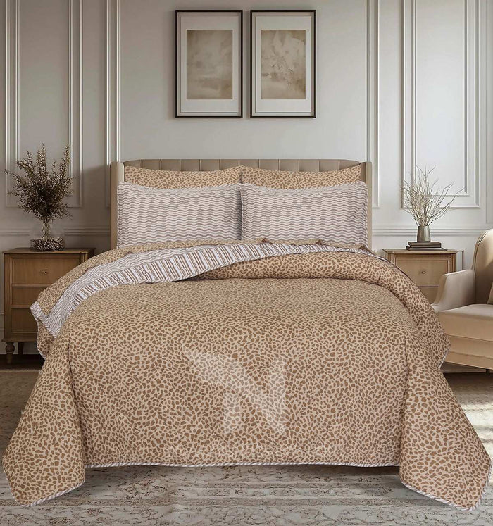 Quilted Comforter Set 6 Pcs Design 920 - Nishat Creative Store