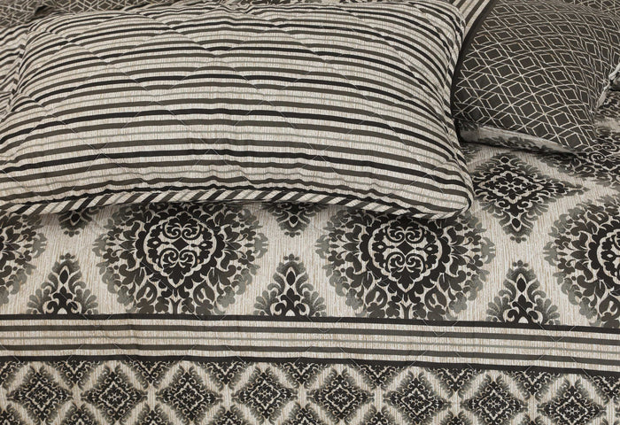 Quilted Comforter Set 6 Pcs Design 950 - Nishat Creative Store