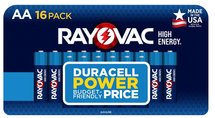 Rayovac AA HIGH ENERGY™ Alkaline Batteries