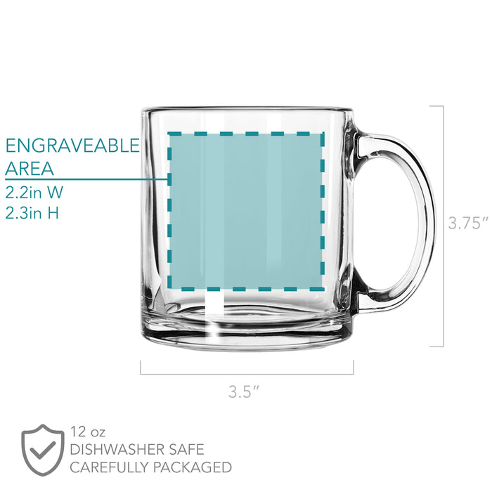 Relationship Etched Coffee Mug - Design: N6